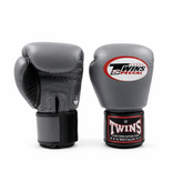 Twins Bokshandschoenen BGVL-3 Grijs – handgemaakte Muay Thai handschoenen van rundleer