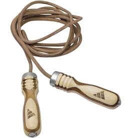 Professional Leather Jump Rope with Wooden Handles