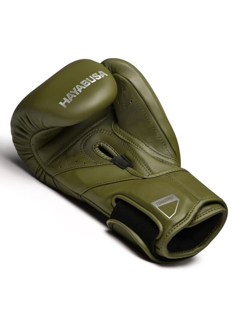 HAYABUSA T3 Kanpeki Boxing Gloves-Olive Green