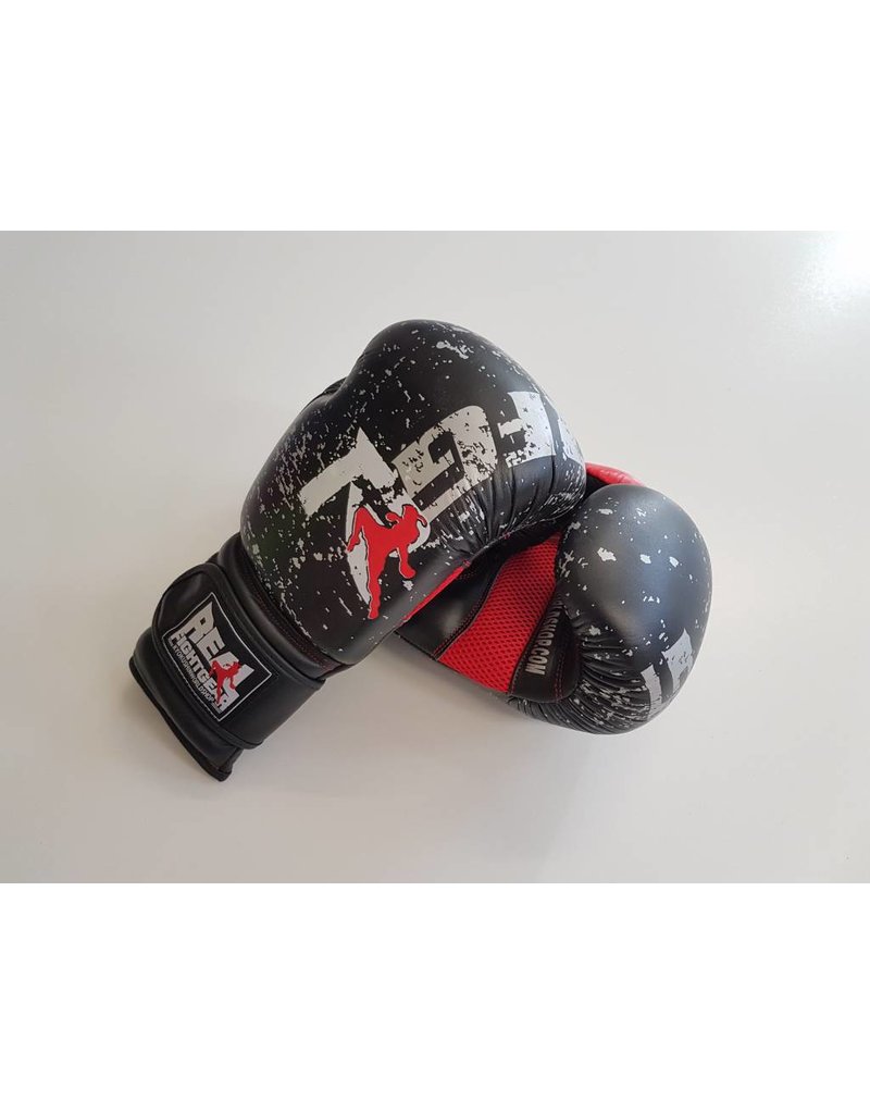 REALFIGHTGEAR Real Fightgear BXBR-1 Boxing gloves - Black/Red