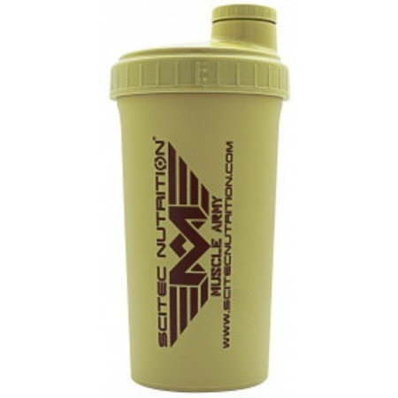 SCITEC NUTRITION Scitec Shaker muscle Army Light brown