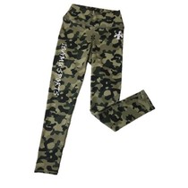 Camo Green Sports Legging-SALE!!