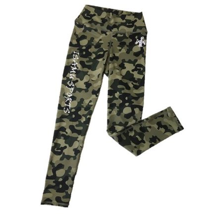 ISAMU Isamu Camo Green Sports Legging-SALE!!