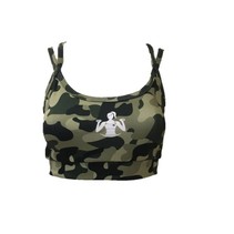 Camo Green Sports Top -SALE!!