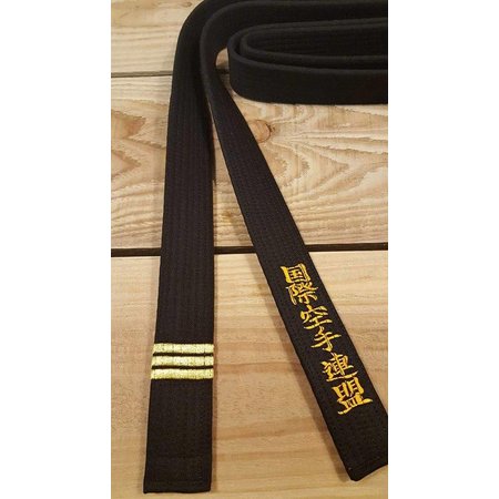 IFK KYOKUSHINKAI KARATE BLACK BELT