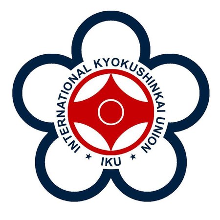 IKU INTERNATIONAL KYOKUSHINKAI UNION  LOGO BORDURING