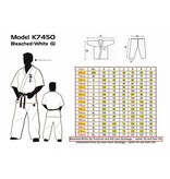 ISAMU ISAMU SHINKYOKUSHINKAI Superior Karate Competition GI Bright White - K7450