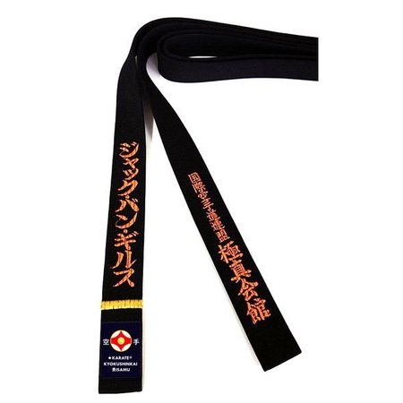 ISAMU ISAMU IKO KYOKUSHINKAI BLACK BELTS