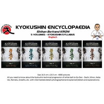 5 VOLUMES - KYOKUSHIN SYLLABUS ENCYCLOPAEDIA