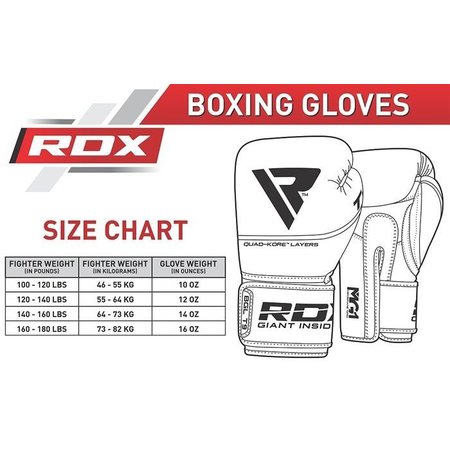 RDX SPORTS (kick)boks handschoenen T9 Rood