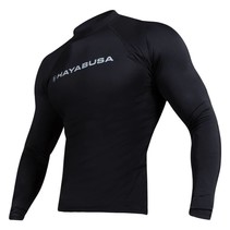 Haburi Longsleeve Rashguard - Black