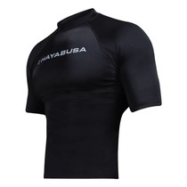 Haburi Shortsleeve Rashguard - Black