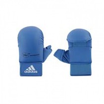 WKF Semi contact Karatehandschoen Met Duim Blauw