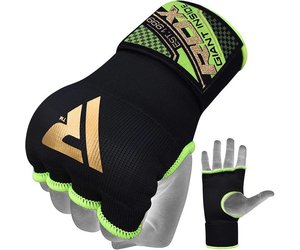 RDX IS Gel Padded Inner Gloves HOOK & LOOP Wrist Strap 