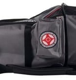 ISAMU ISAMU Multifunctional Embrodered "Kyokushin warrior backpack / duffel bag"