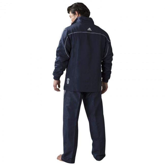 SALE!!-ADIDAS TEAM TRACKSUIT-Blue/white, Navy Blue Adidas Outfit