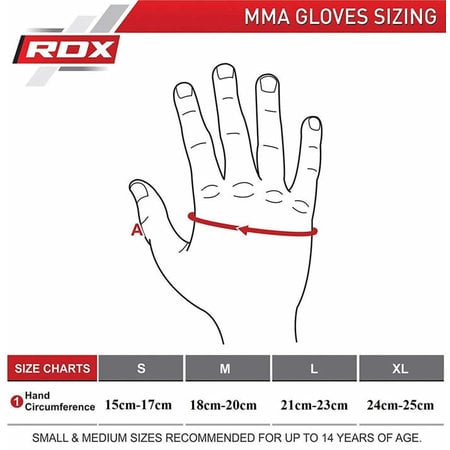 RDX SPORTS RDX T17 Aura MMA Sparring Gloves