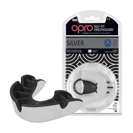 OPRO OPRO Silver Mouthguard - Adult(11+yr)