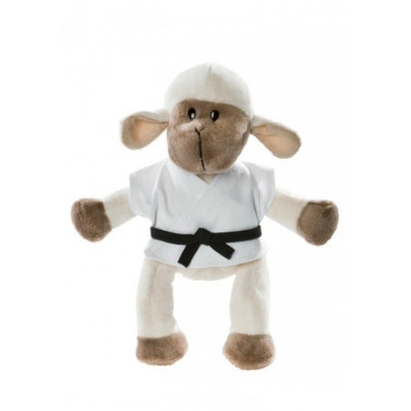 Knuffel Lam in Gi