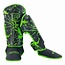 BOOSTER Booster Shinguards  Youth Marble Green