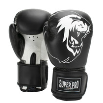 Super Pro Combat Gear Talent (kick) boxing gloves Black/White
