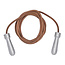 TUFwear Tuf-Wear Alloy Handle Leather Skipping Rope - 9ft