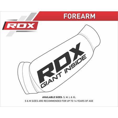 RDX SPORTS RDX FB CE-gecertificeerde onderarmbeschermers