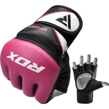 RDX Sports F12 MMA Grappling Gloves For Women Pink