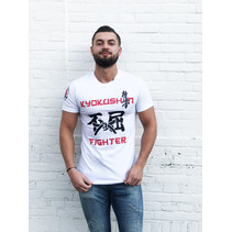 Kyokushin Fighter 'Jakku' T-shirt Wit