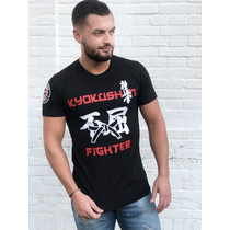 Kyokushin Fighter 'Jakku' T-shirt Zwart