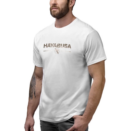 HAYABUSA Hayabusa Metallic Logo T-shirt White