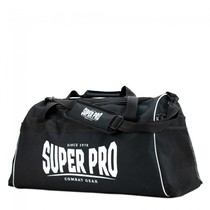 Super Pro Combat Gear Gym Sporttas Zwart/Wit