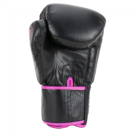 Super Pro Super Pro Combat Gear Warrior Leather (kick)boxinggloves Black/Pink