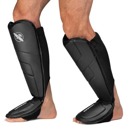 HAYABUSA Hayabusa T3 Full-Black Shinguards - Black