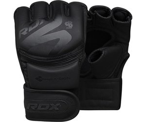 RDX MMA Gloves for Martial Arts Grappling Training Mitts White S