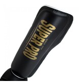 Super Pro Super Pro Shinguard Protector Black/Gold/White