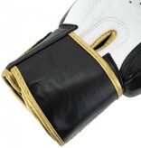 Super Pro Super Pro Combat Gear Warrior Leather (kick)boxing gloves Black/Gold