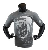 Super Pro Super Pro T-Shirt Lion Logo Gray/White