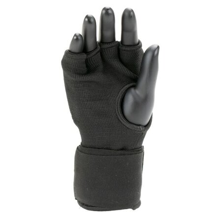 Super Pro Super Pro Inner Gloves With Wraps- Black