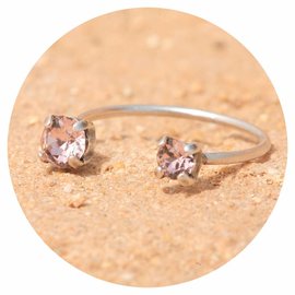 Silberner Ring LIV