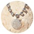 Silbernes Collier MANDALA