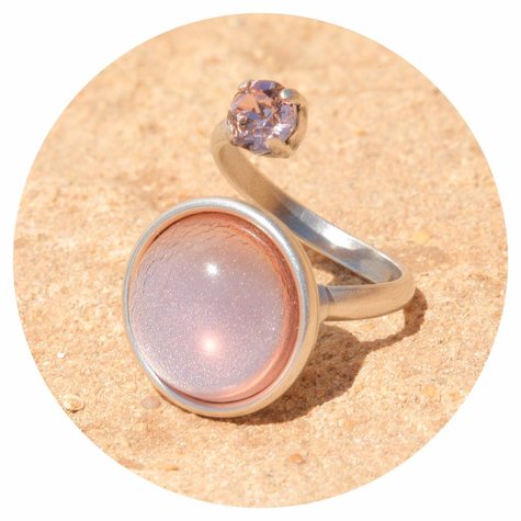 Silberner Ring DEIÀ silberrose
