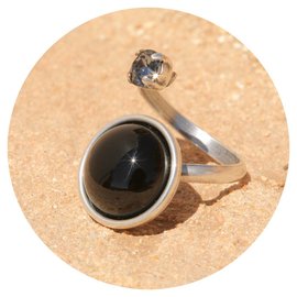 Silberner Ring DEIÀ