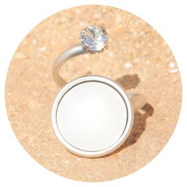 Silberner Ring DEIÀ