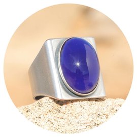 Silberner Ring MOVIDA