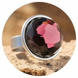 Silberner Ring ME
