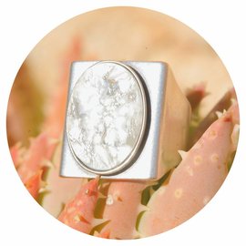 Silberner Ring MOVIDA