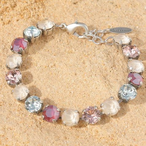 Silbernes Armband TENNIS summer mix