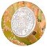 Silberner Ring OVALE
