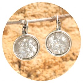 Silberner Ohrring SOL
